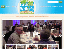 Tablet Screenshot of lajollawritersconference.com